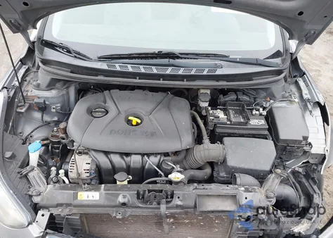 2013 Hyundai Elantra Limited z USA, uszkodzony, nr VIN 5NPDH4AE3DH379385